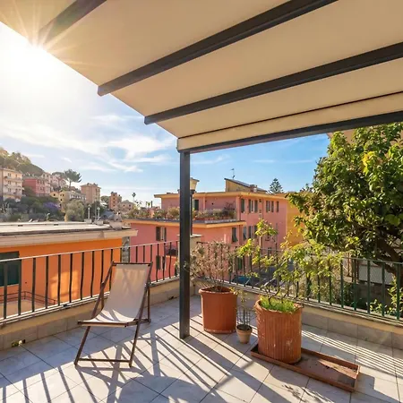 The Blue Window In - Happy Apartman Bogliasco